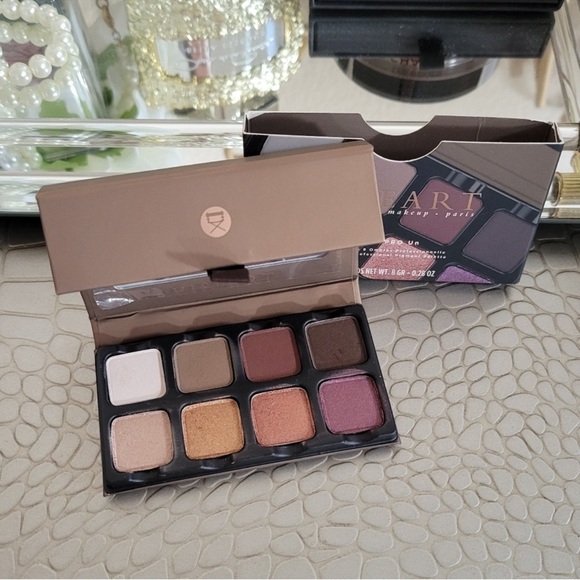 Viseart Petite PRO Un Eyeshadow Palette — Cream, Tan, Pink, Plum, Purple, Gold - Picture 2 of 3